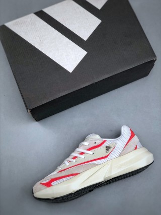 Adidas Lightblaze 'White / Grey / Red' view 3