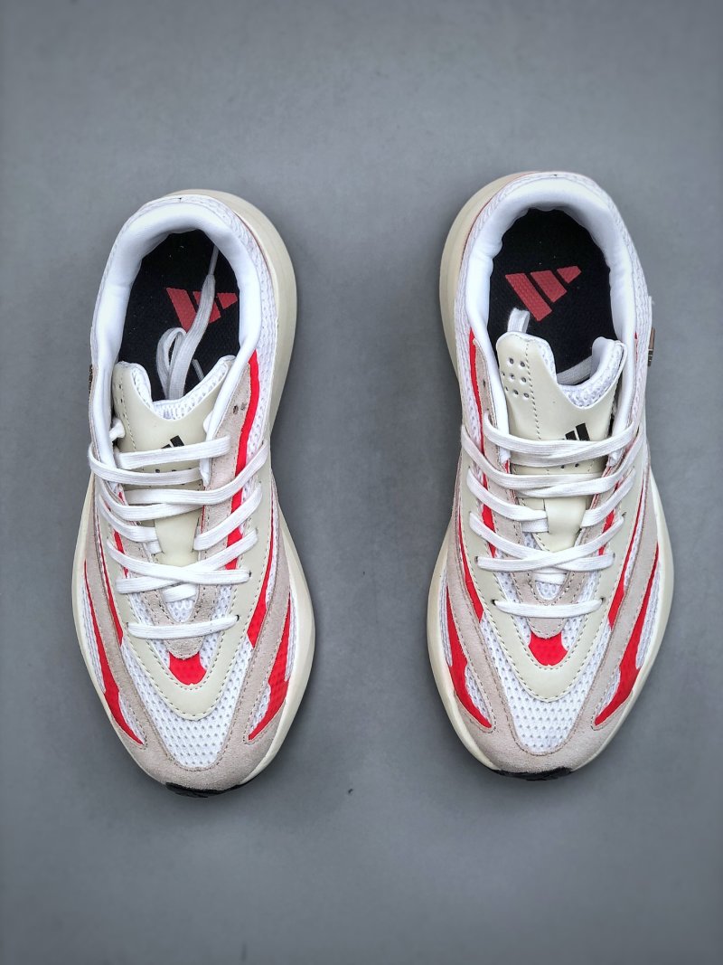 Adidas Lightblaze 'White / Grey / Red' view