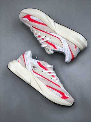 Adidas Lightblaze 'White / Grey / Red' view 9