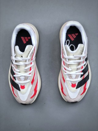 Adidas Lightblaze 'White / Black / Red' view 5