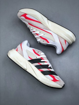 Adidas Lightblaze 'White / Black / Red' view 9