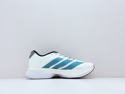 Adidas Adizero Boston 13 'White / Cyan' view 3