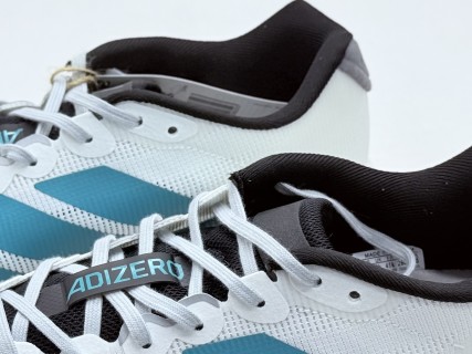 Adidas Adizero Boston 13 'White / Cyan' view 8