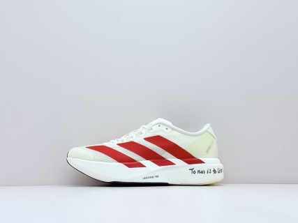 Adidas Adizero Evo SL 'White / Red' view 1