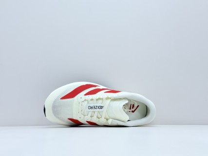 Adidas Adizero Evo SL 'White / Red' view 2