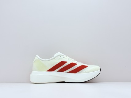 Adidas Adizero Evo SL 'White / Red' view 3