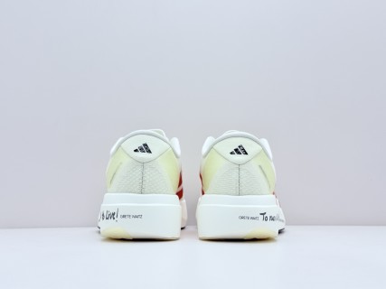 Adidas Adizero Evo SL 'White / Red' view 9