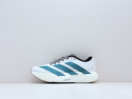 Adidas Adizero Evo SL 'White / Grey / Green' view 1