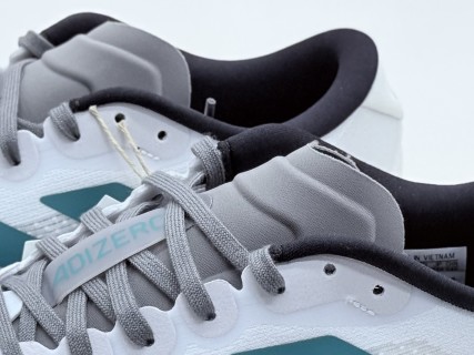 Adidas Adizero Evo SL 'White / Grey / Green' view 8