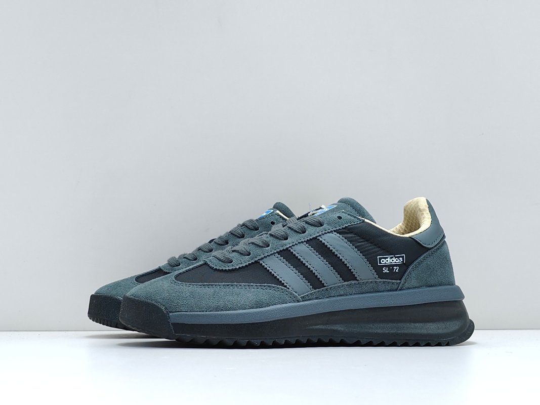 Adidas SL 72 RTN 'Carbon Grey / Khaki' view