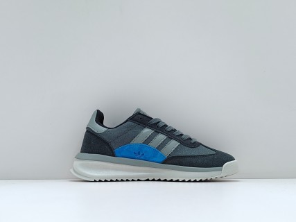 Adidas SL 72 RTN 'Dark Grey / White / Blue' view 3