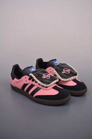 Adidas Samba OG 'Pink / Gold' view 1