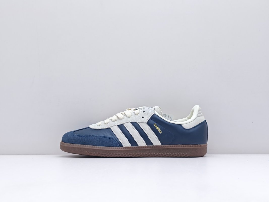 Adidas Samba OG 'Aurora Ink Navy Blue / Cream White'