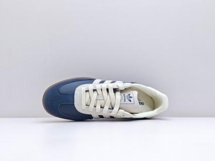 Adidas Samba OG 'Aurora Ink Navy Blue / Cream White' view 2