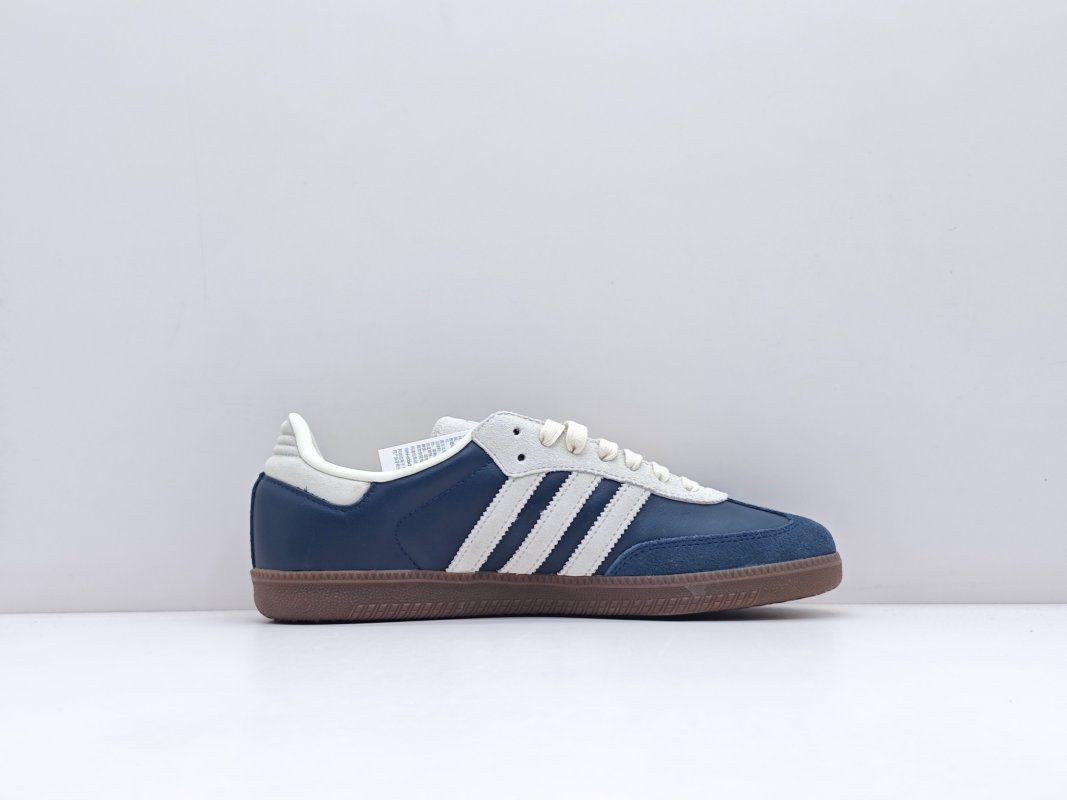 Adidas Samba OG 'Aurora Ink Navy Blue / Cream White' view