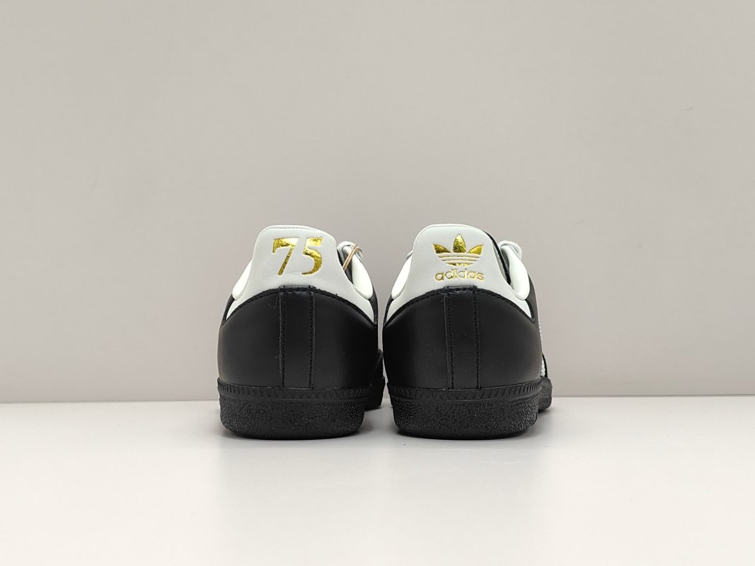 Adidas Samba OG '75 Anniversary Black / White' view