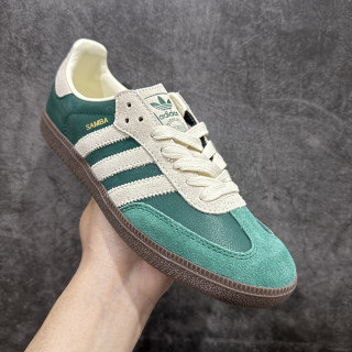 Adidas Samba OG 'White / Green' view 3