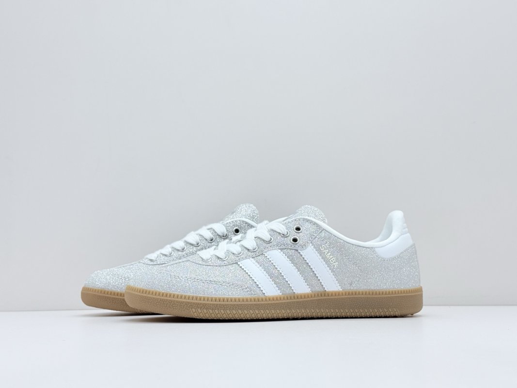 Adidas Samba OG 'Silver' view