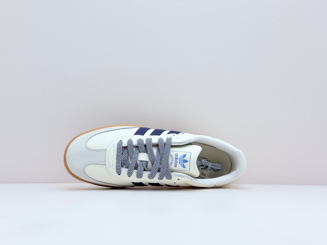 Adidas Samba OG 'Off White Dark Blue' view