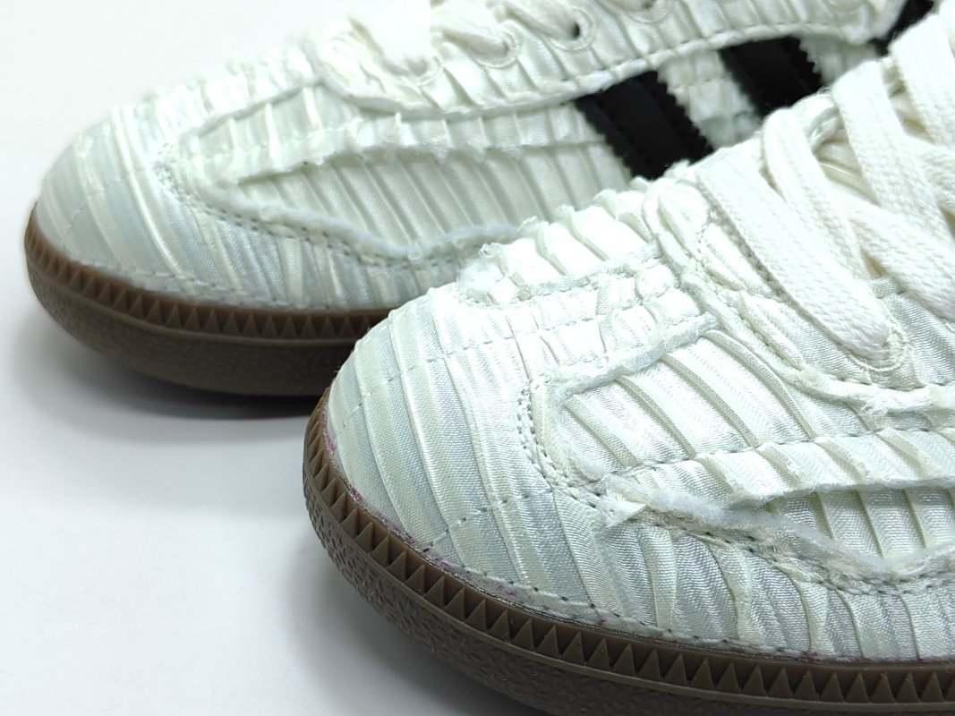 Adidas Samba OG x Caroline 'Black / White / Blue' view