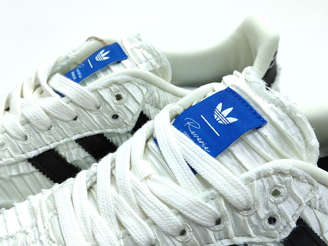 Adidas Samba OG x Caroline 'Black / White / Blue' view