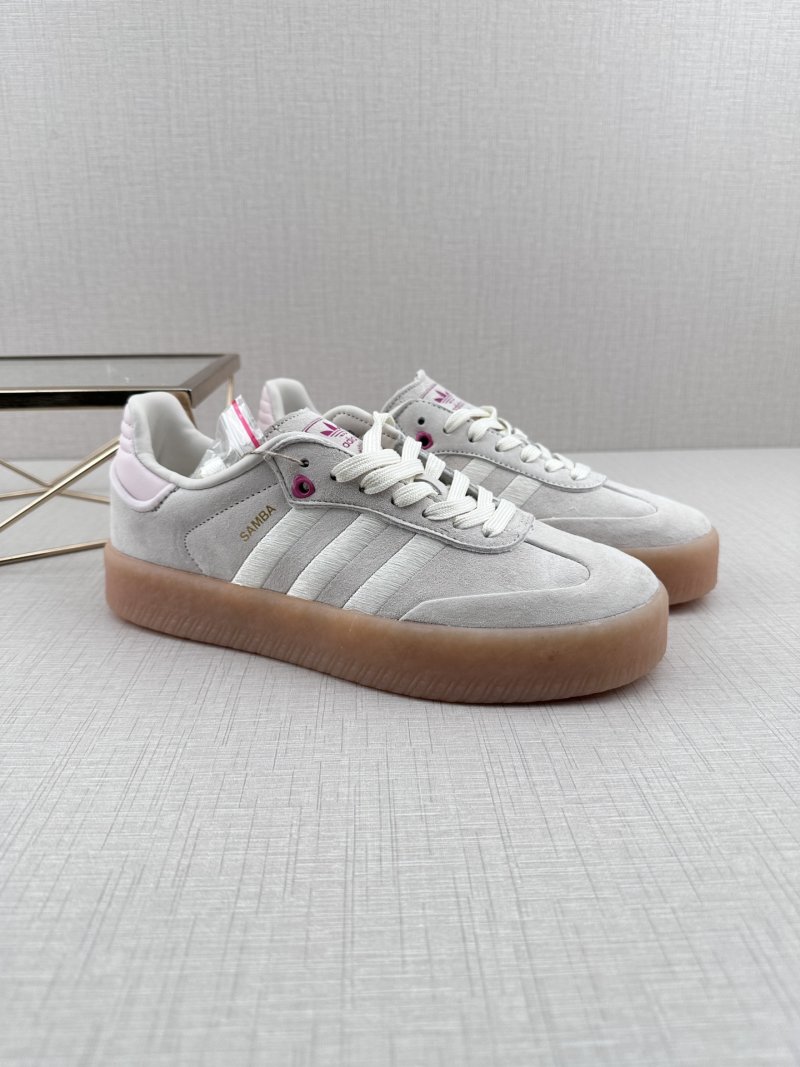 Adidas Samba 'White / Grey' view