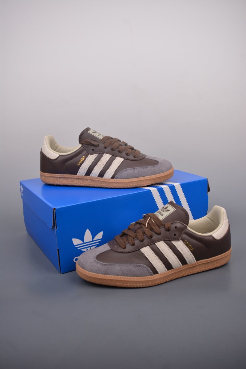 Adidas Samba OG 'Brown / Pink' view