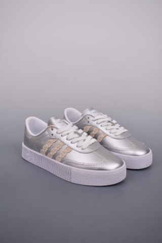 Adidas Samba Rose 'Pink / Gold' view 1