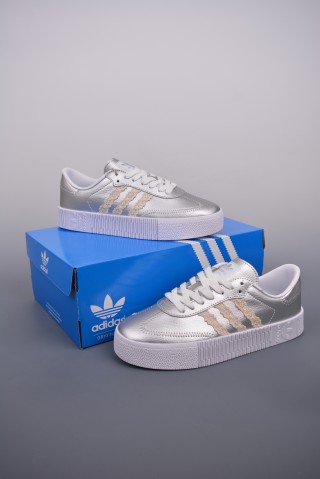 Adidas Samba Rose 'Pink / Gold' view 5