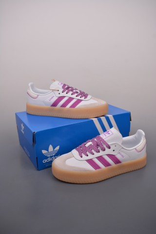Adidas Samba Rose 'Pink / Gold' view 5