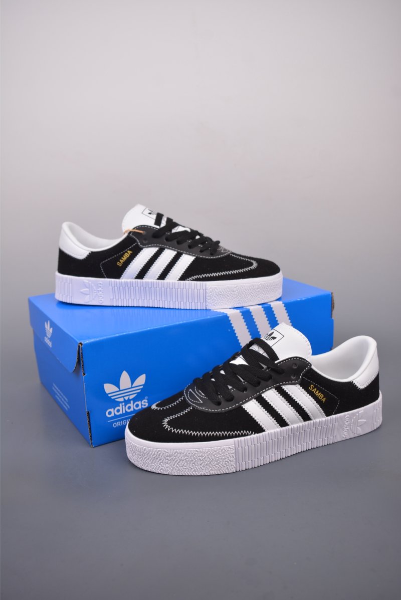 Adidas Samba W Superstar 'Gold' view