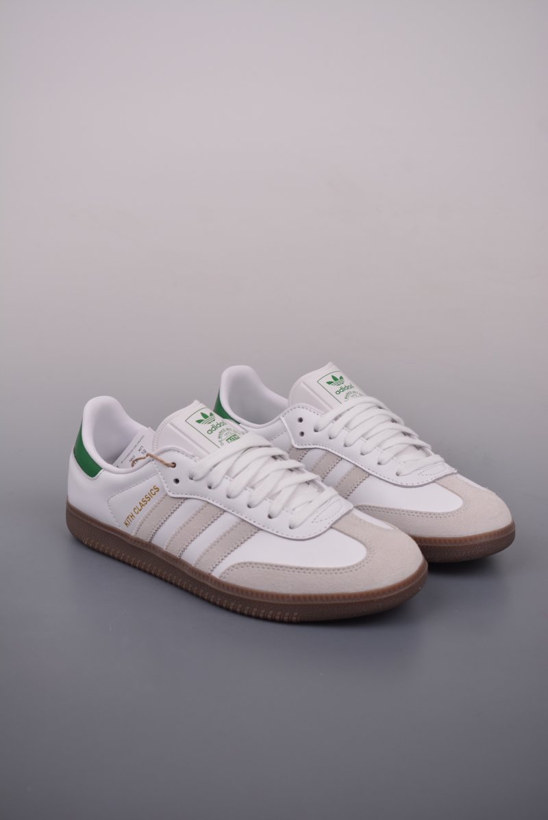 Kith x Adidas Originals Samba OG 'White / Green'