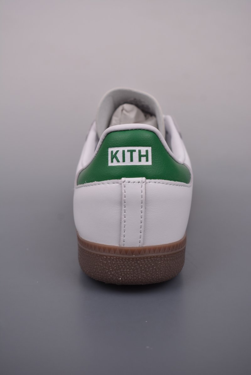 Kith x Adidas Originals Samba OG 'White / Green' view