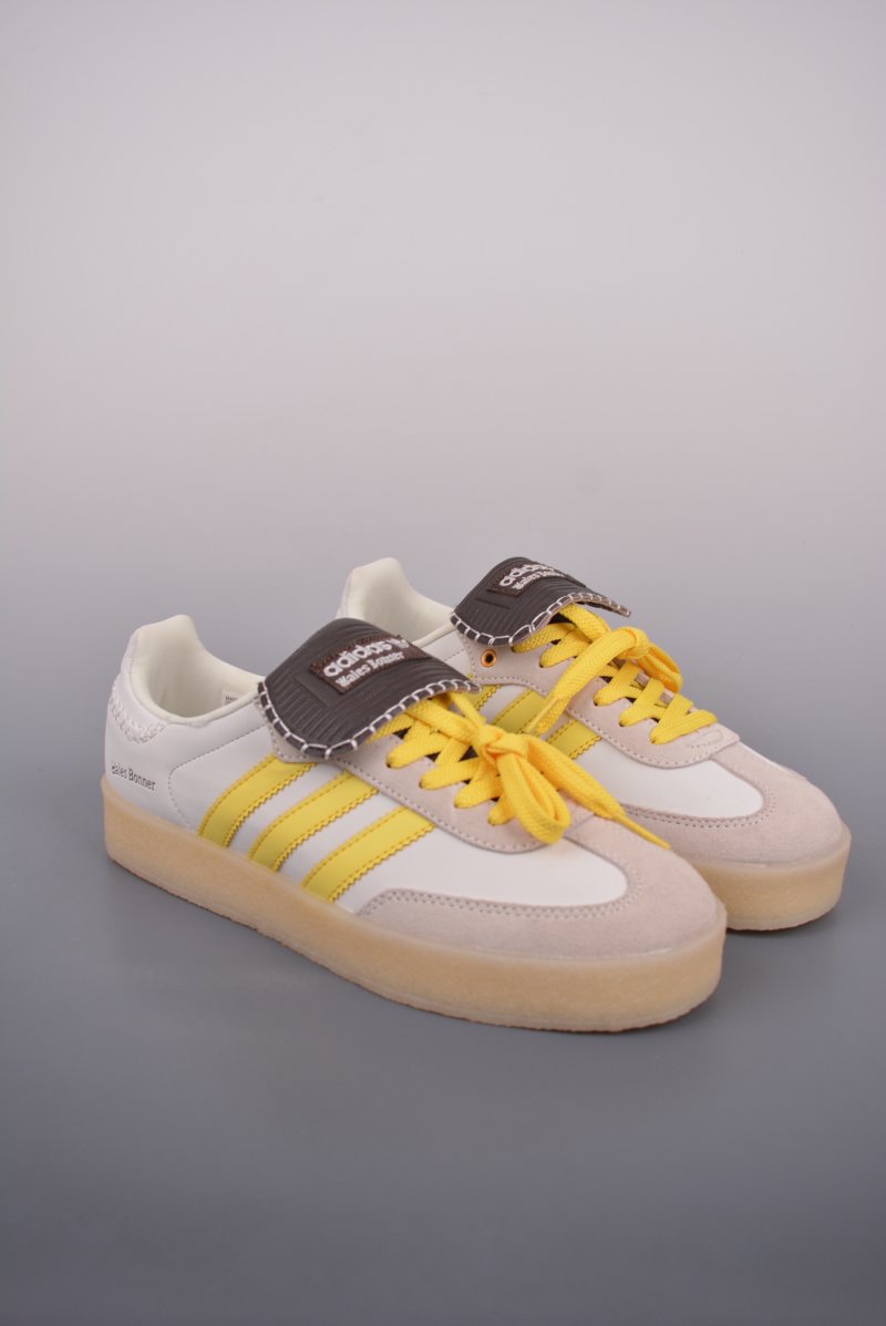 Kith x Clarks x Adidas Originals 8th Street Samba 'Chalk White'