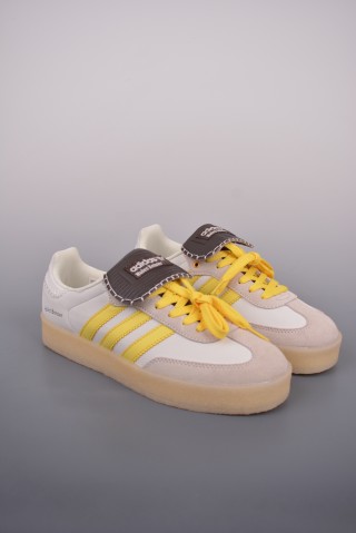 Kith x Clarks x Adidas Originals 8th Street Samba 'Chalk White'