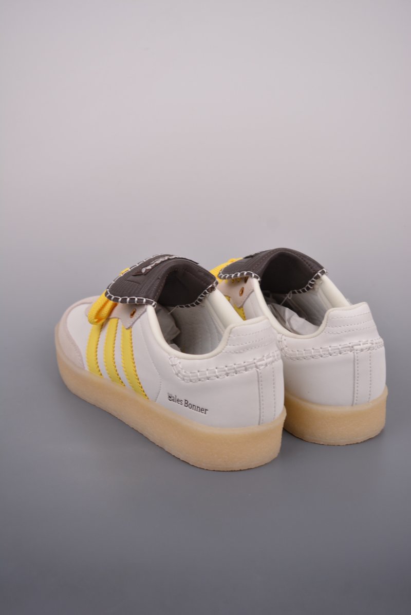 Kith x Clarks x Adidas Originals 8th Street Samba 'Chalk White' view