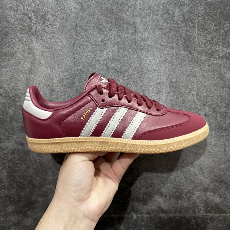 Adidas Originals Samba OG 'Burgundy / White'