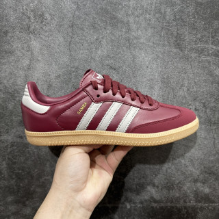 Adidas Originals Samba OG 'Burgundy / White' view 1