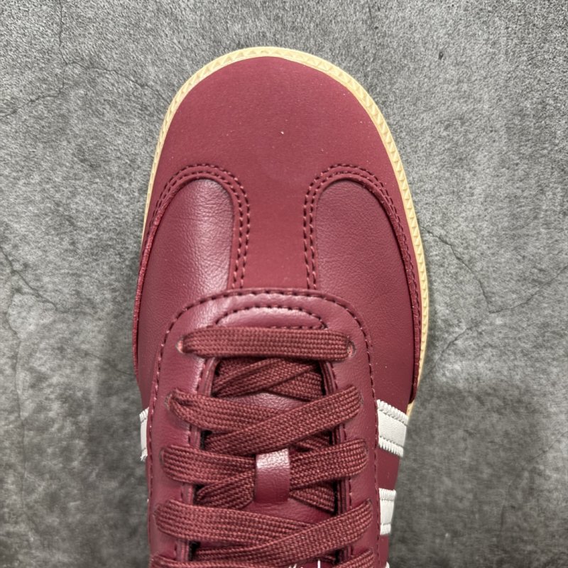 Adidas Originals Samba OG 'Burgundy / White' view