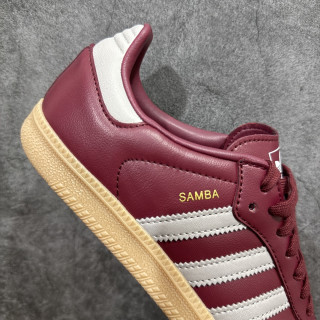 Adidas Originals Samba OG 'Burgundy / White' view 7