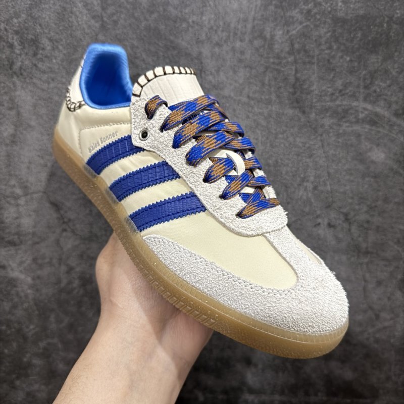 Wales Bonner x Adidas Originals Samba OG 'Pink / Gold' view