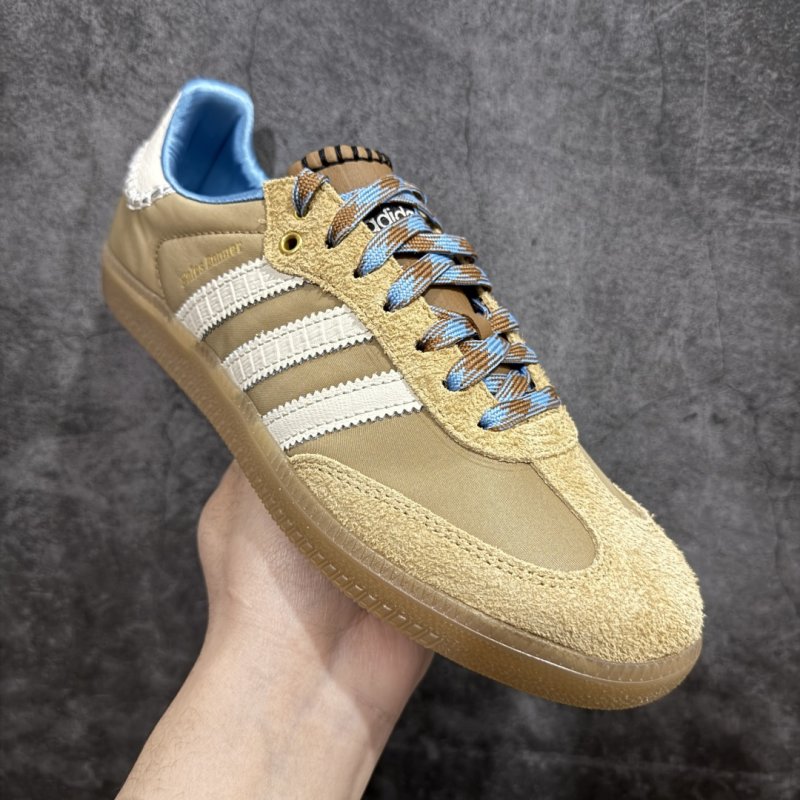Wales Bonner x Adidas Originals Samba OG 'Pink / Gold' view