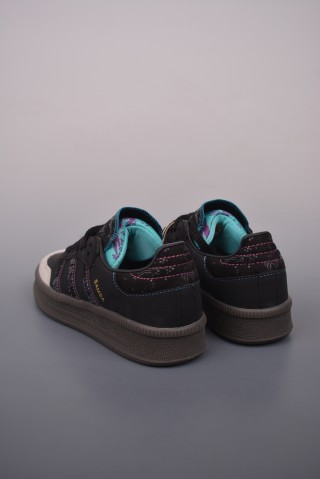 Adidas Samba XLG CNY 'Black / Grey' view 2