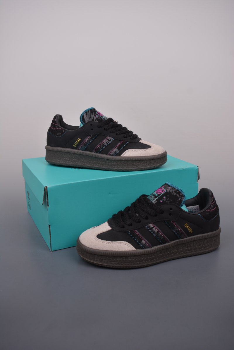 Adidas Samba XLG CNY 'Black / Grey' view