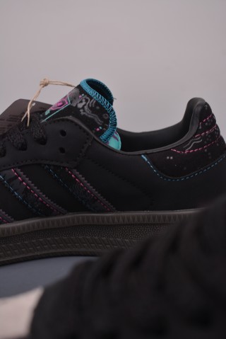 Adidas Samba XLG CNY 'Black / Grey' view 8