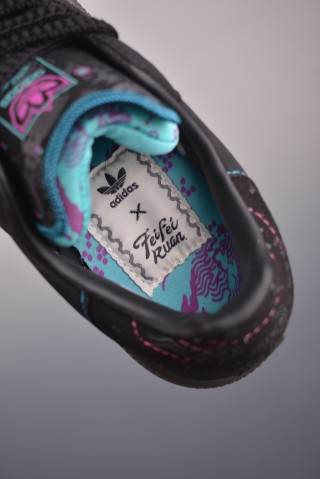 Adidas Samba XLG CNY 'Black / Grey' view 9