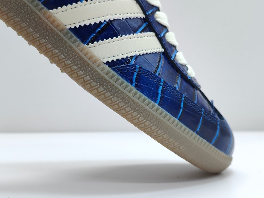 Wales Bonner x Adidas Originals Samba OG 'Navy Croc'