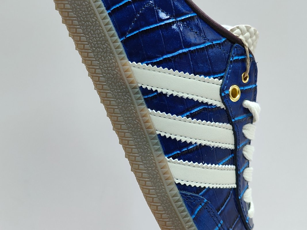 Wales Bonner x Adidas Originals Samba OG 'Navy Croc' view