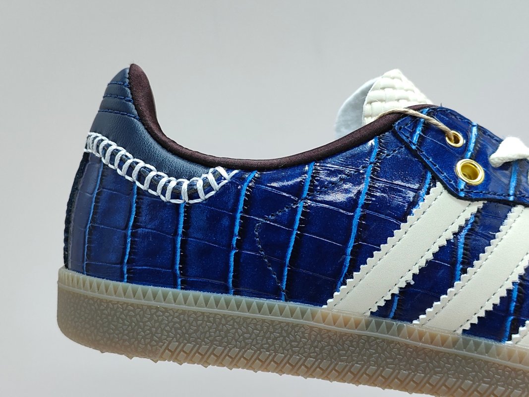 Wales Bonner x Adidas Originals Samba OG 'Navy Croc' view