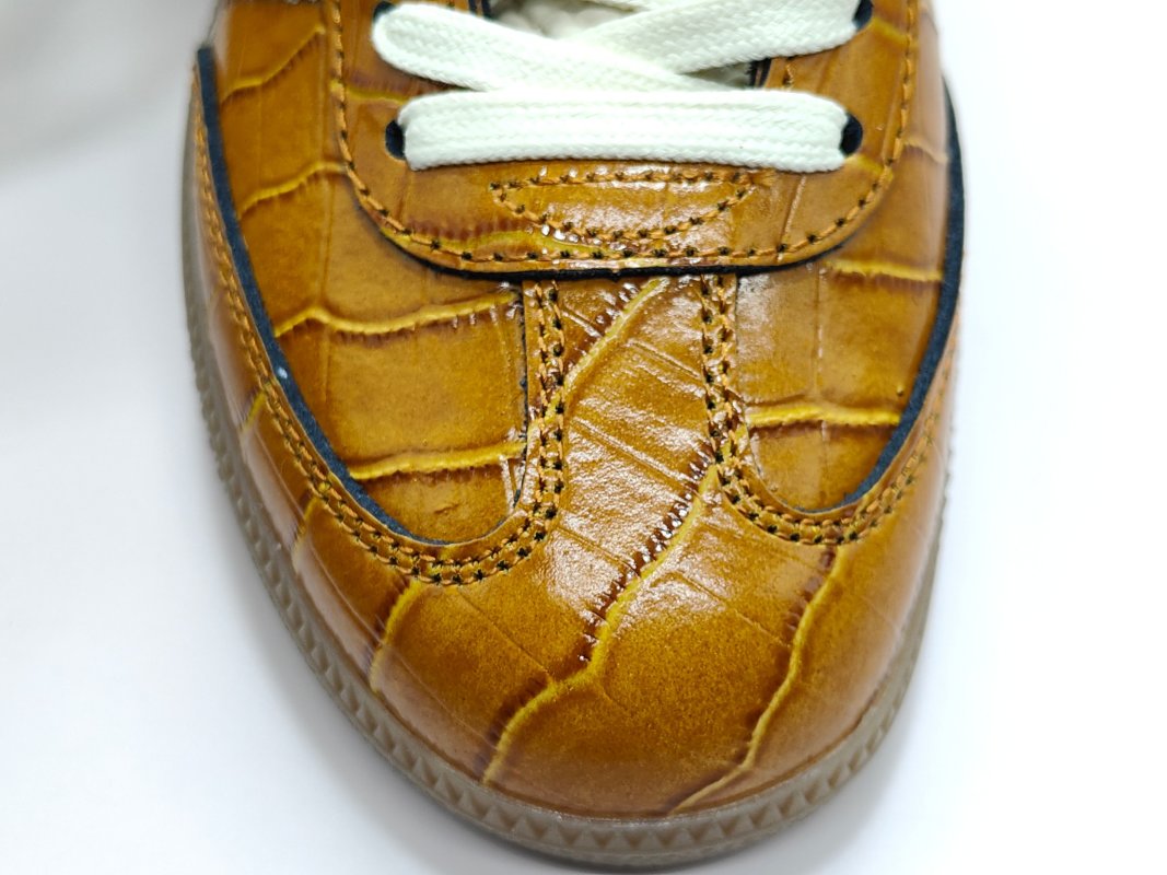 Wales Bonner x Adidas Originals Samba OG 'Brown Croc' view
